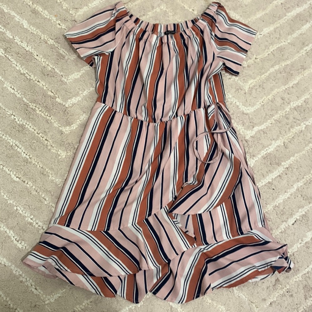 striped dress